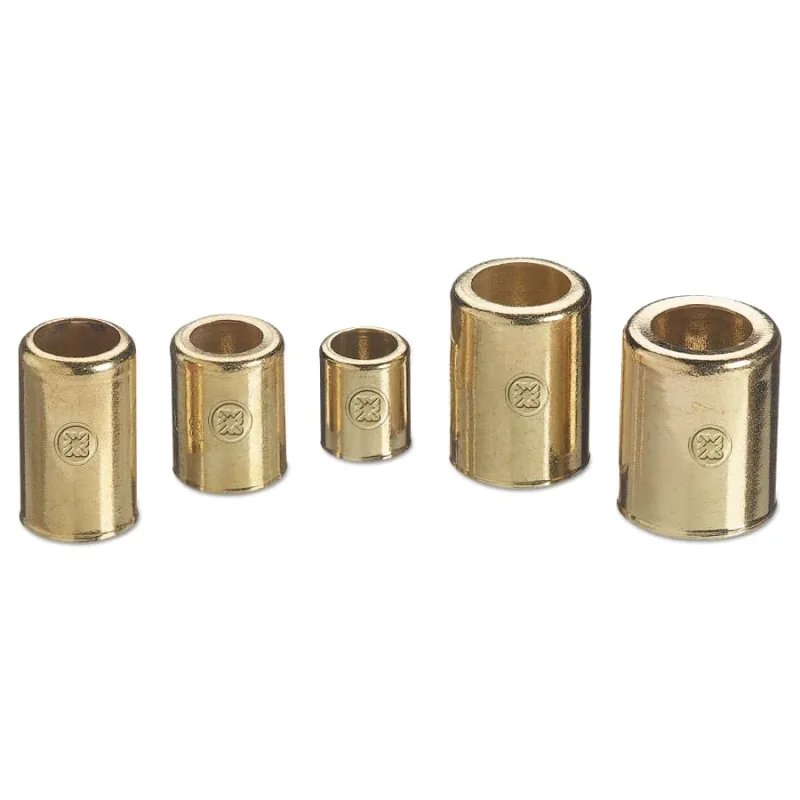 Brass Hose Ferrule, 0.5 in I.D.
