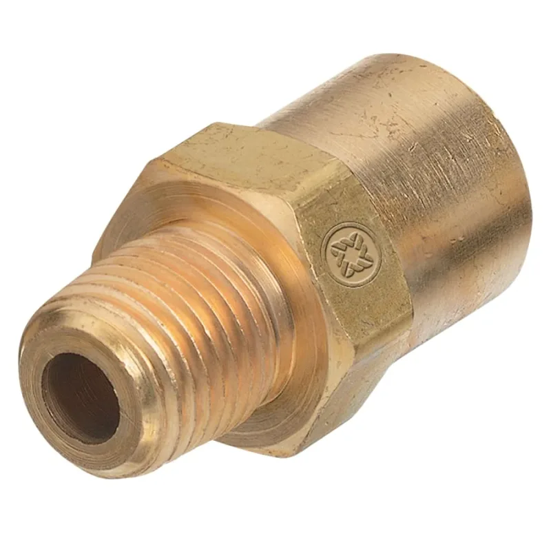 Inert Arc Adaptor, 200 psig, Brass, B-Size 5/8 in-18 RH (F)
