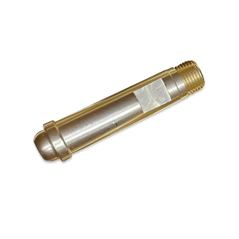 Inert Arc Nipples, 200 PSIG, Brass, 2.175 in, 1/8 in (NPT)