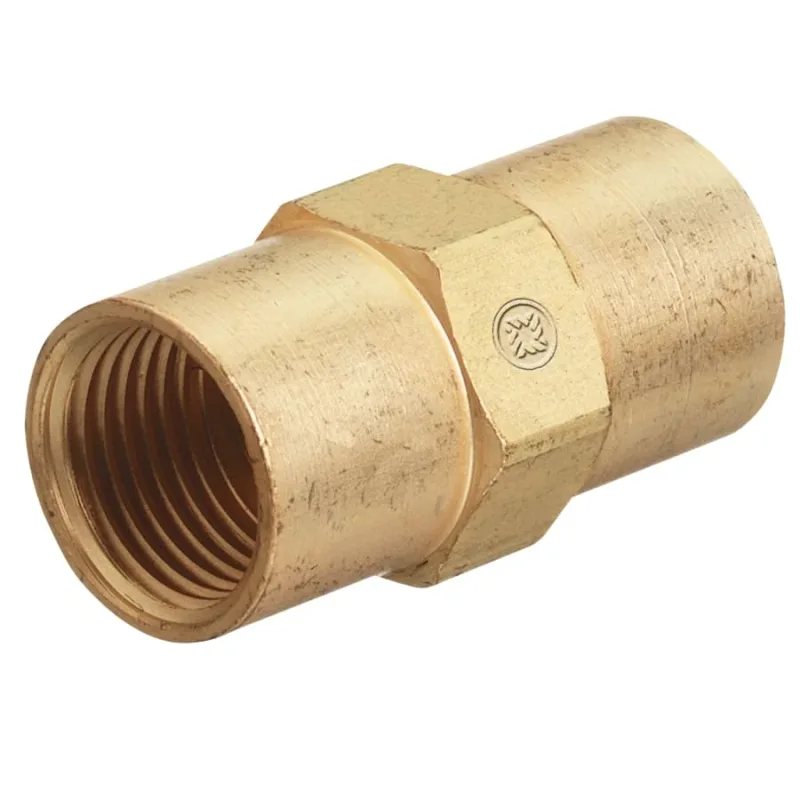 Inert Arc Hose Coupler, 200 psig, Brass, B-Size 5/8 in-18 RH (F)