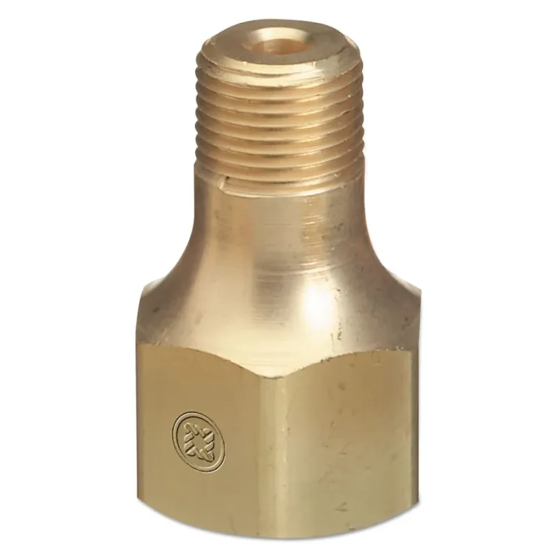 Male NPT Outlet Adaptor for Manifold Pipelines, Acetylene/Butane/Propane, 3/4 in