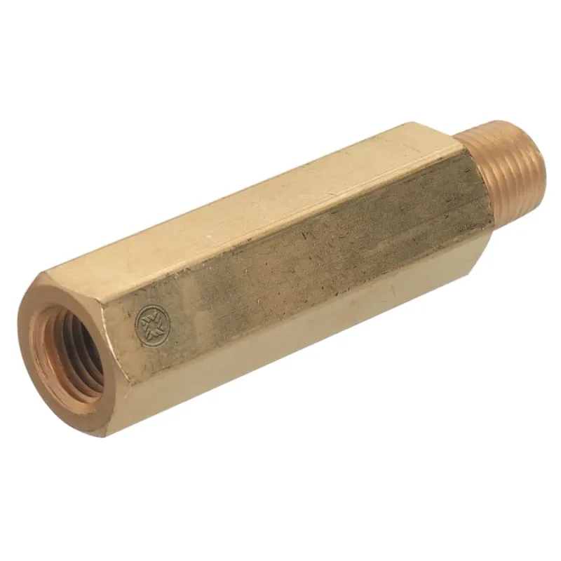 Pipe Thread Extension Adapters, Adapter, 3,000 PSIG, Brass, 1/4 in (NPT)