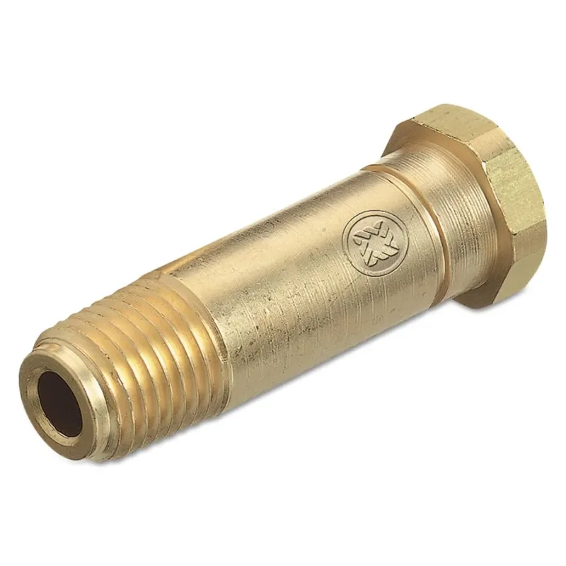 Regulator Inlet Nipples, CO2, 2 1/2", Brass, CGA-320