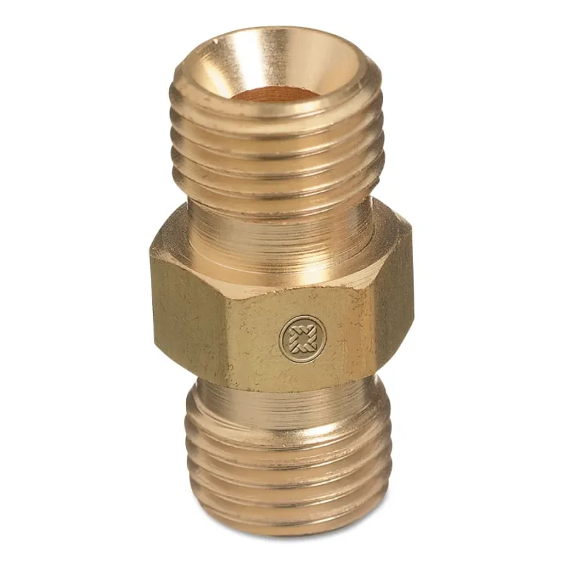 Hose Couplers, 200 psi, Brass, D-Size, Oxygen