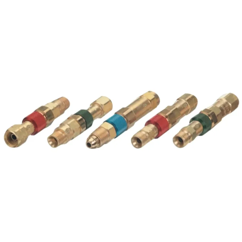 Quick Connects, Regulator-to-Hose, Brass, QDB302 (M) Plug/QDB303 (F) Socket, Inert Gas