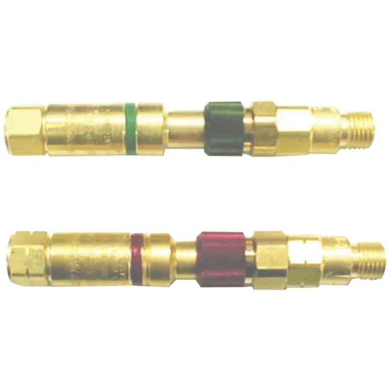 Safemate Quick Connect Set w/Flash Arrestors, Regulator to Hose, Oxygen/Fuel Gas