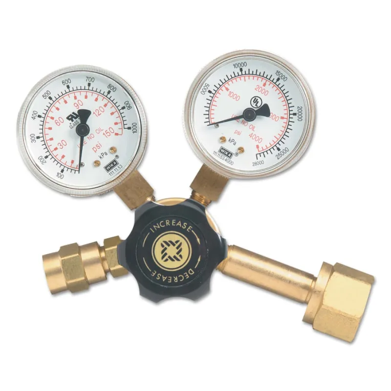 REB Series Light Duty Single Stage Regulators, CO2, CGA 320, 3,000 psi inlet
