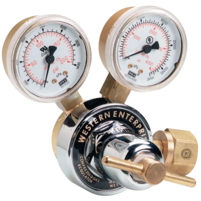 RS Series Medium Duty Single Stage Regulators, Oxygen, CGA 540, 3,000 psi inlet