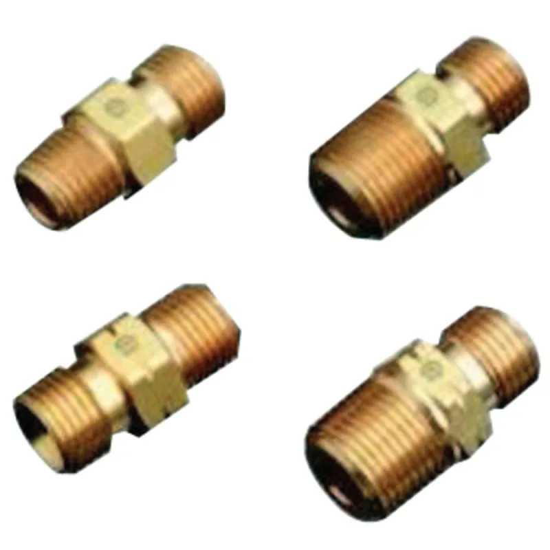 Regulator Outlet Bushing, 200 psi, Stainless Steel, B-Size, 1/4 in (NPT) RH, Male, Oxygen