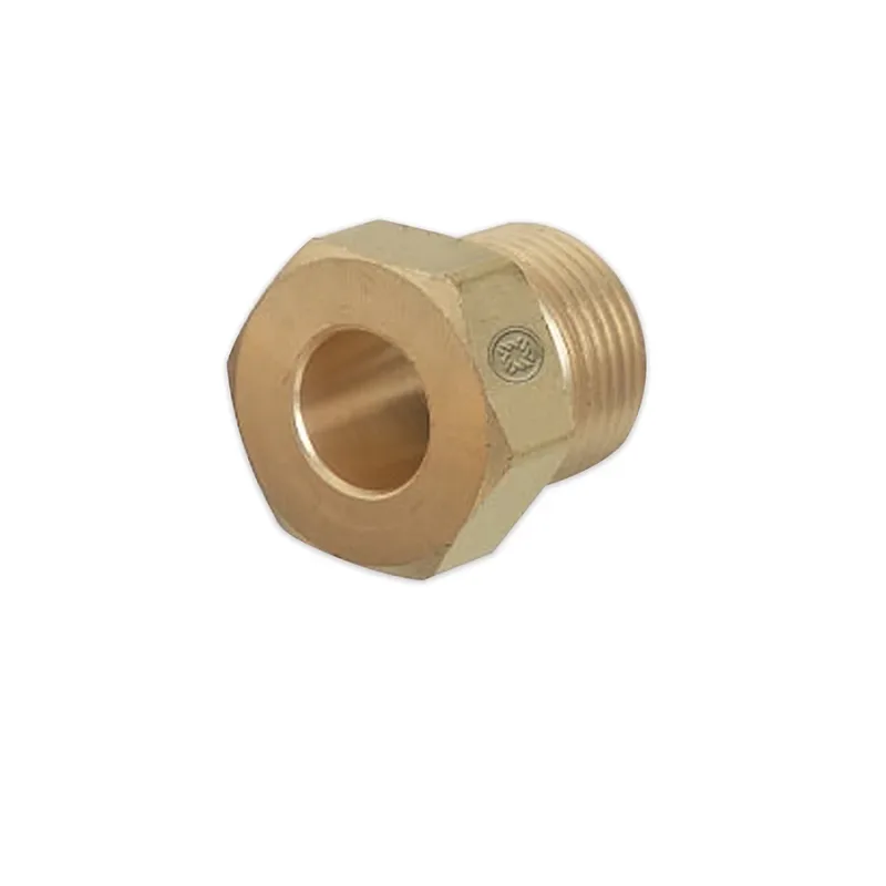 Regulator Inlet Nut, Argon/Nitrogen/Helium, Stainless Steel, CGA-580, 0.96 in to 14 NGO, RH Male