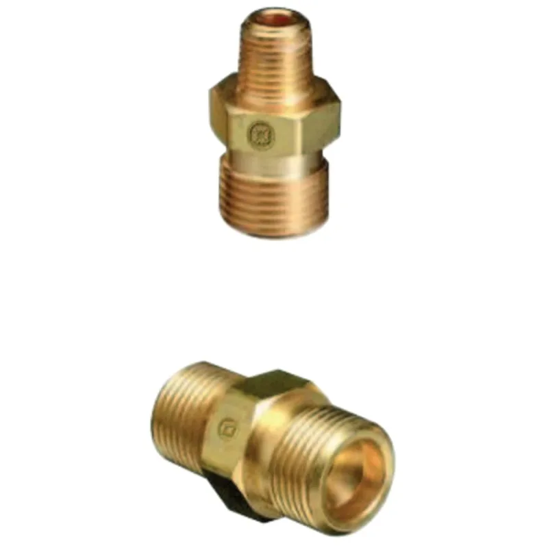 Male NPT Outlet Adaptor for Manifold Pipelines, Check Valve, 1/2 in NPT
