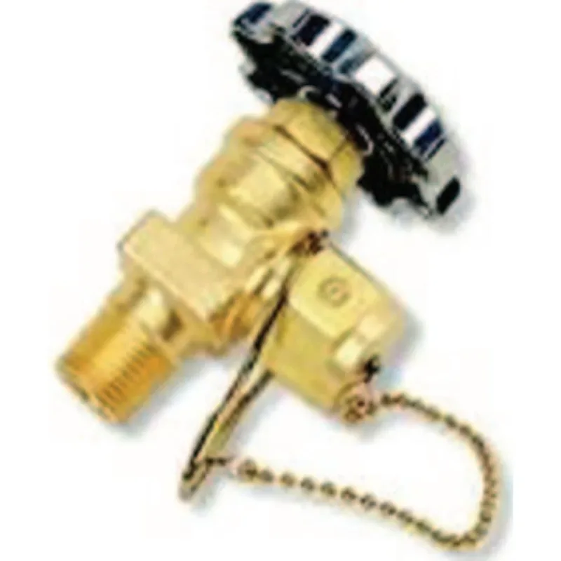Valves, Shut-Off Valve, 200 psi, Brass, Gas Tight Plug/Chain, Fuel Gas