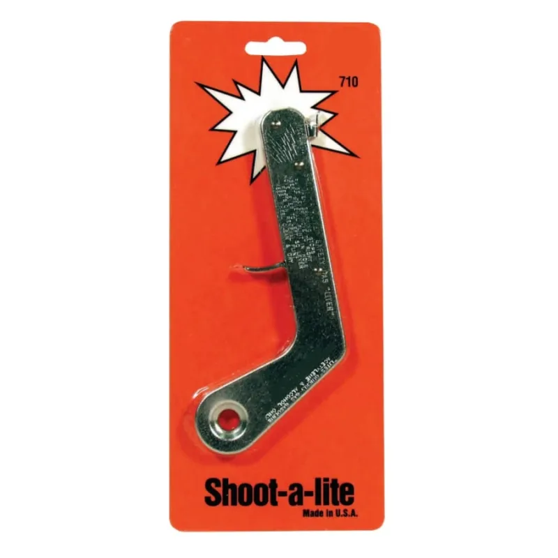 Shurlite® Spark Lighter, Shoot-a-lite Lighter, Flat-Pistol Shape