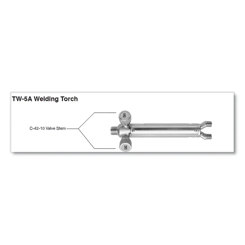Brass Valve Stem for TW-5 Torches