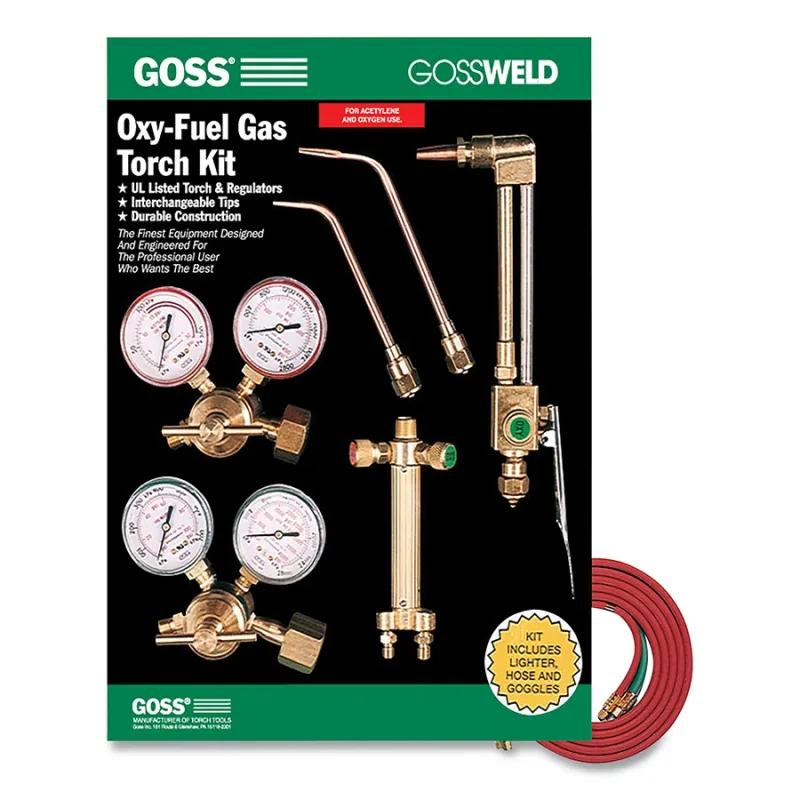Brazing Welding and Cutting Outfit, 825-B, B Acetylene Regulator, Compact Design