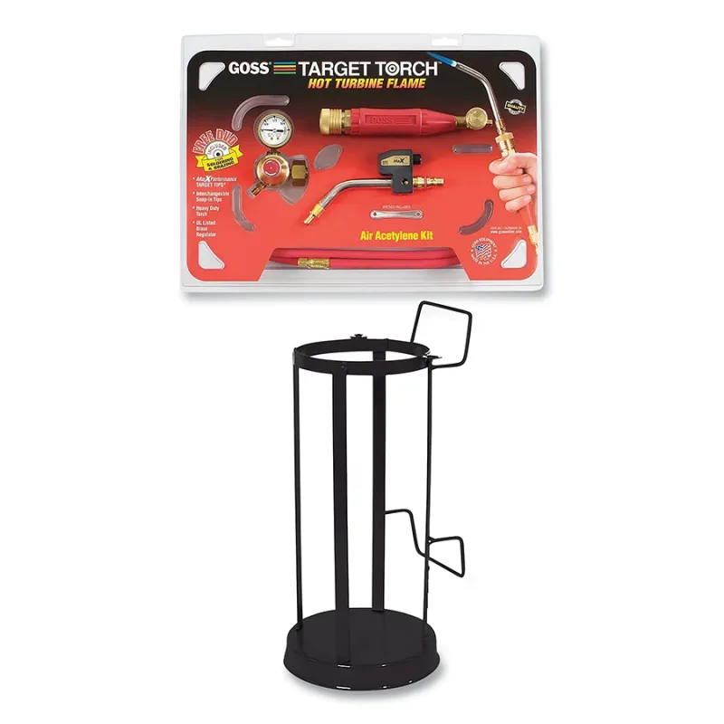 Sidewinder Air-Acetylene Torch Kit with Stand and 2 Tips