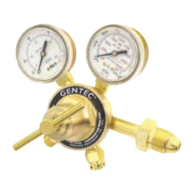 Flow Gauge Regulators, Argon, AR/CO2, CGA 580, 4,000 psi inlet