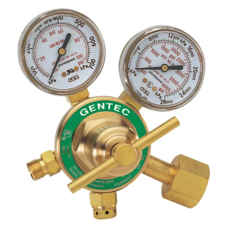 Single Stage Regulator, Oxygen, CGA 540, 4000 psi inlet