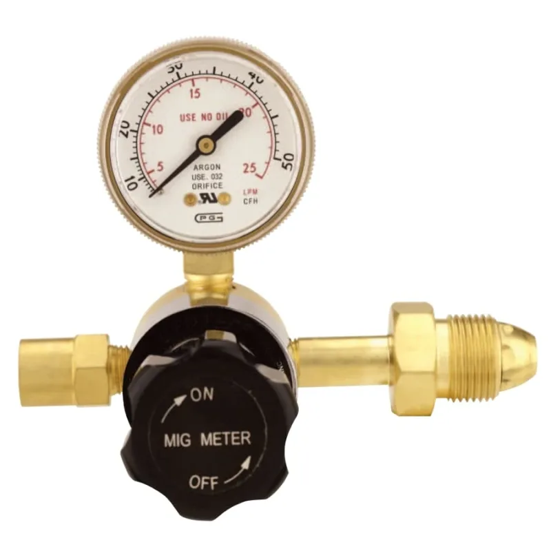 Flow Gauge Regulators, Argon Ar/CO2, CGA 580