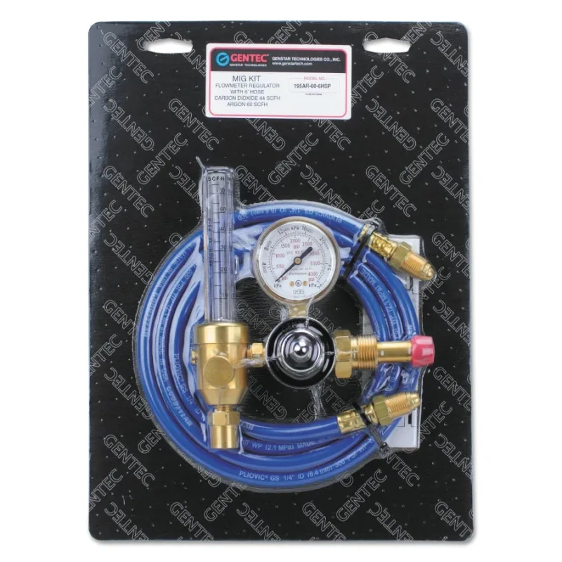 Flowmeters/Regulators, Argon, CGA 580, 4,000 psi inlet