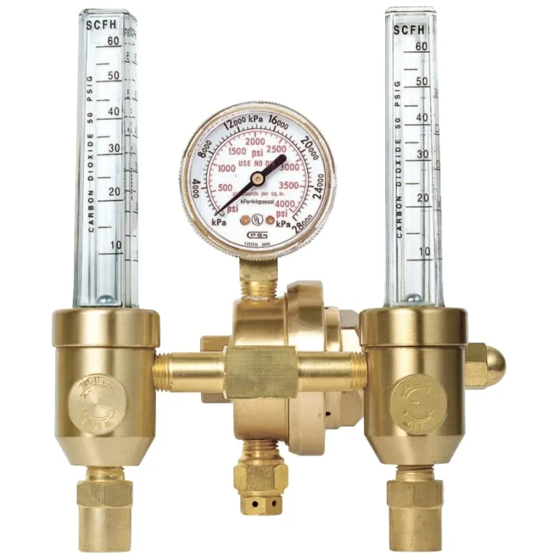 Flowmeters/Regulators, Argon, CGA 580, 4,000 psi inlet