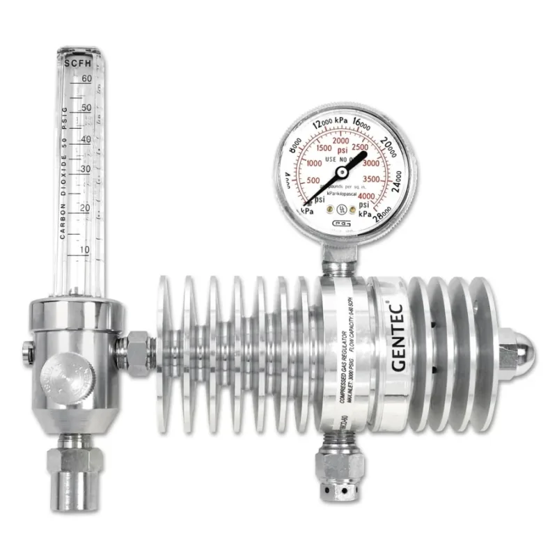 Flowmeters/Regulators, Carbon Dioxide, CGA 320, 50 psi inlet