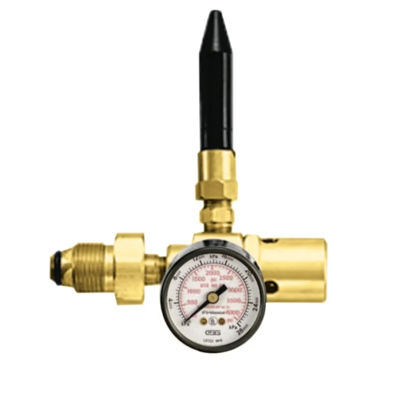 Balloon Filler Regulators, CGA 580 Hand Tight, 3,000 psi inlet