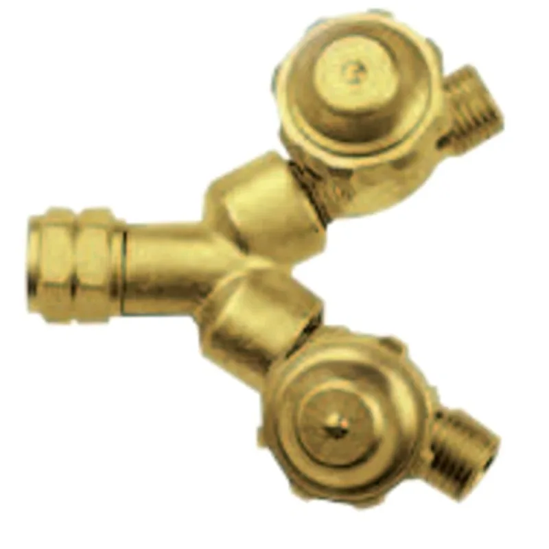 Y CONNECTOR ACETYLENE LH W/VALVE
