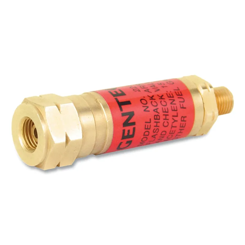 Flashback Arrestor, Fuel, Filtered Regulator Single, 3/8 in-24 LH (A)
