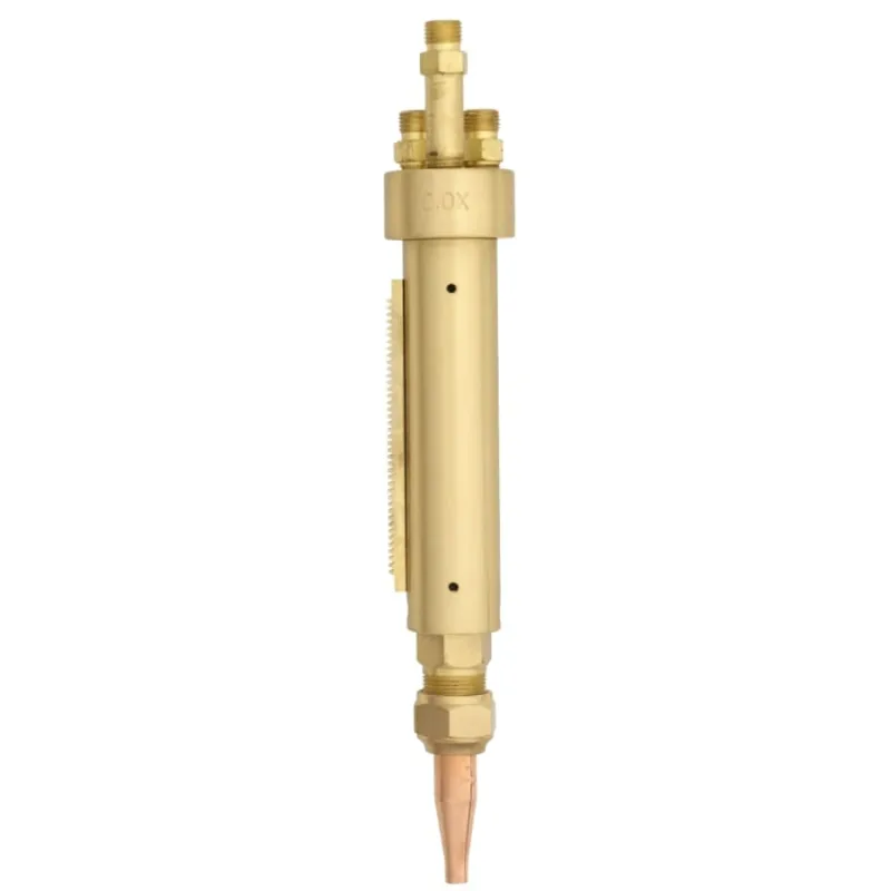 Machine Cutting Torches, 10 in Rack, 10 in Barrel, 8 in Cut Capacity, Acetylene