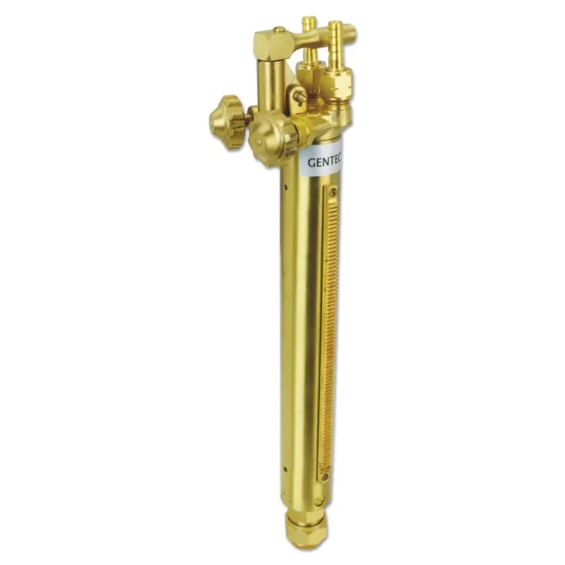Machine Cutting Torches, 10 in Rack, 10 in Barrel, 8 in Cut Capacity, Acetylene
