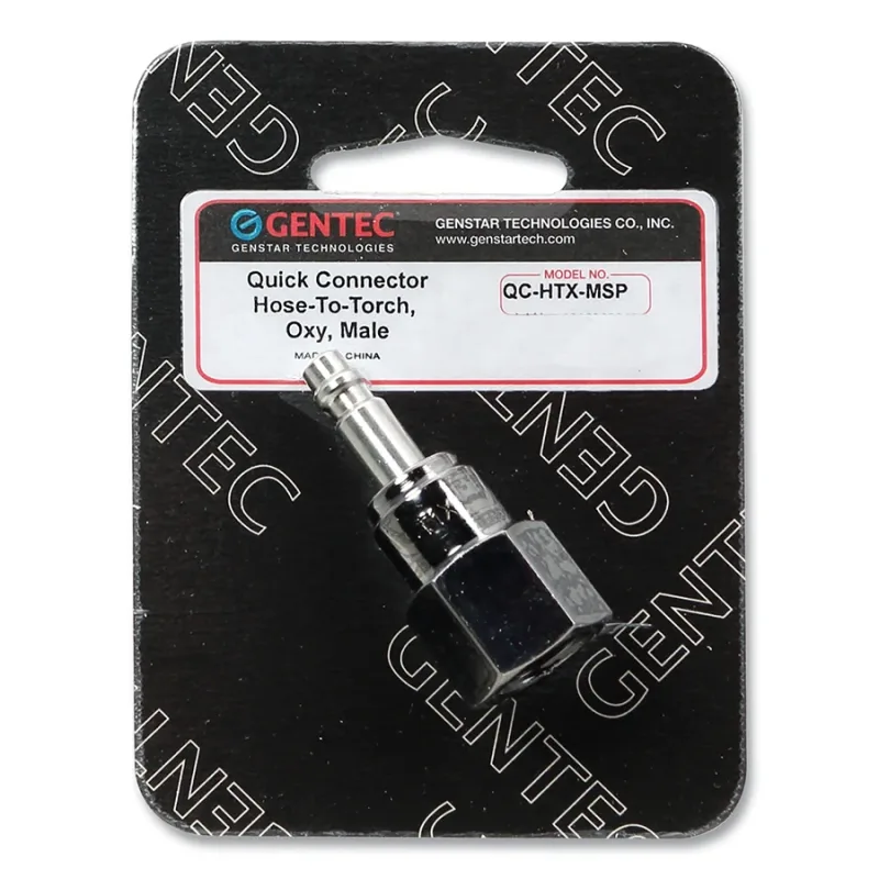 Quick Connectors® B Fitting Half, Oxygen, Male Plug