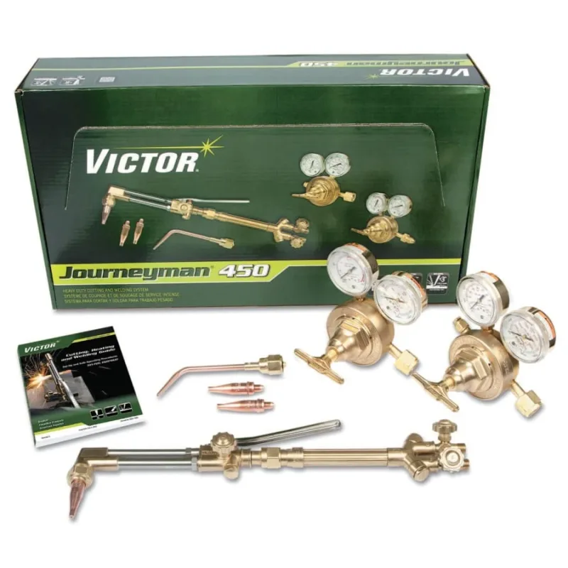 Journeyman® 450 Heavy Duty Cutting and Welding System, 2 in, Oxygen, Acetylene