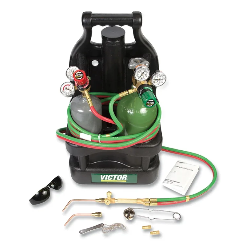 G-150 Portable Tote Outfit, G150-J-PT, Acetylene, Tanks Included