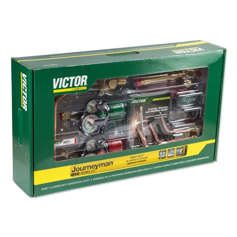 Journeyman EDGE 2.0 Cutting, Heating and Welding Outfit, CGA 540/CGA 510 Inlet, 3 in Welding Capacity (341-0384-2101) - additional view 1