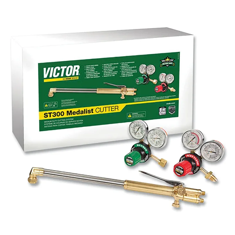 ST 300 Medalist® Cutter Outfit, G350 Series Regulators CGA 510/CGA 540, Medium-Duty, Oxy-Acetylene
