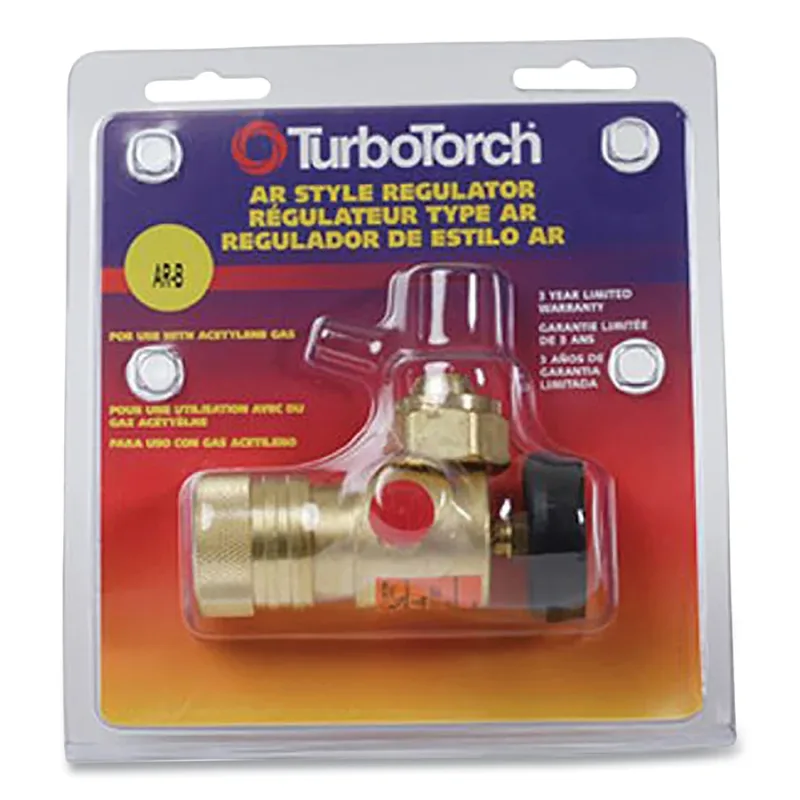 AR-B Regulator, Acetylene, 0 to 15 psig Flow Range, 15 psig Inlet Pressure
