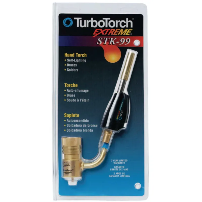 Extreme™ Swirl Hand Torch Kit, STK-99, MAPP®/Propane, ST-33 Self-Igniting Tip, STK-R Regulator with CGA-600 Connection