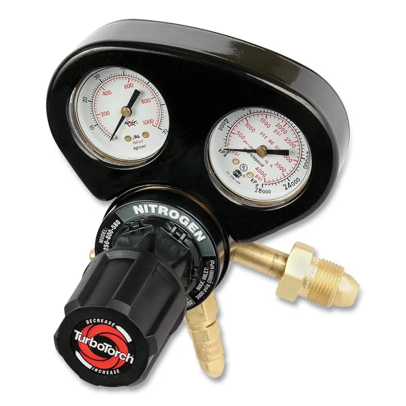Single Stage G Series Purge Regulator, GP250-500-580, Nitrogen, CGA 580, 0 to 500 psig Delivery, 4000 psig Inlet
