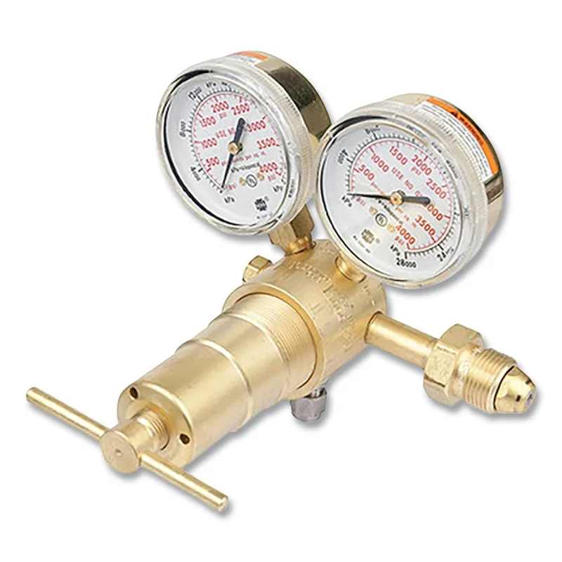 High Pressure Single Stage Piston Regulators, Argon/Nitrogen, CGA680, 5,500 psig