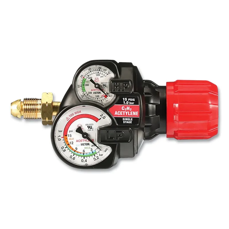 EDGE™ Series 2.0 Regulator, ESS42, Acetylene, 2 to 15 psig Outlet, 3000 psig Inlet, CGA 300