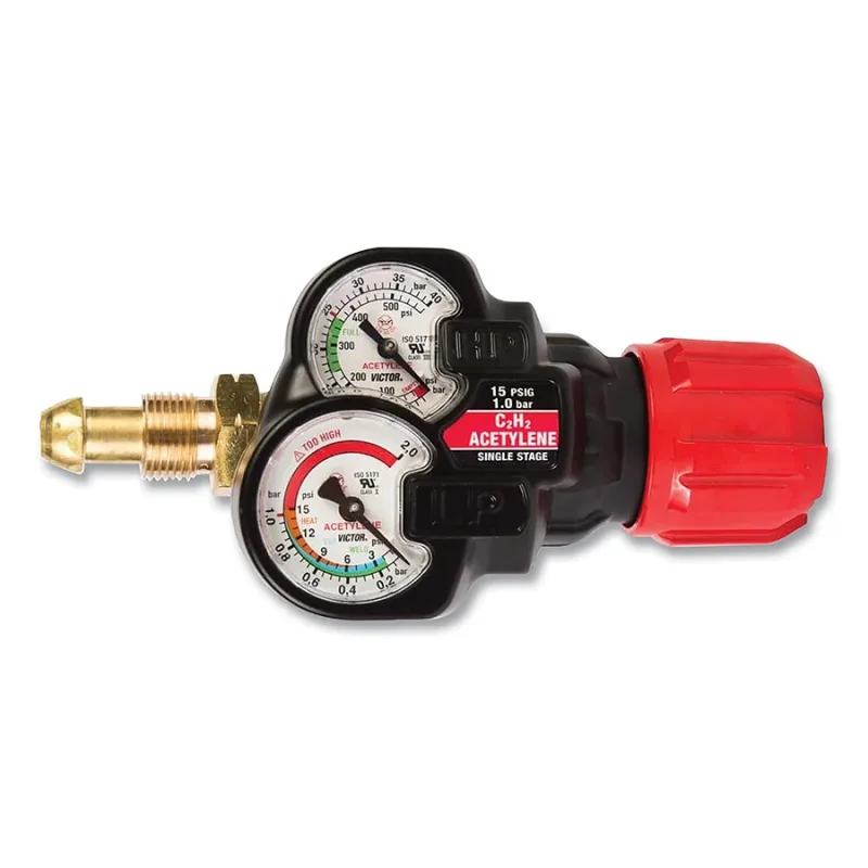 EDGE™ Series 2.0 Regulator, ESS32, Acetylene, 0 to 15 psig Outlet, 3000 psig Inlet, CGA 300