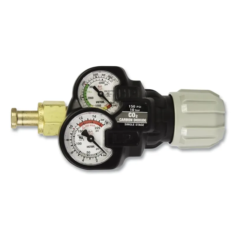 EDGE™ Series 2.0 Regulator, ESS32, Carbon Dioxide (CO2), 0 to 150 psig Outlet, 3000 psig Inlet, CGA 320
