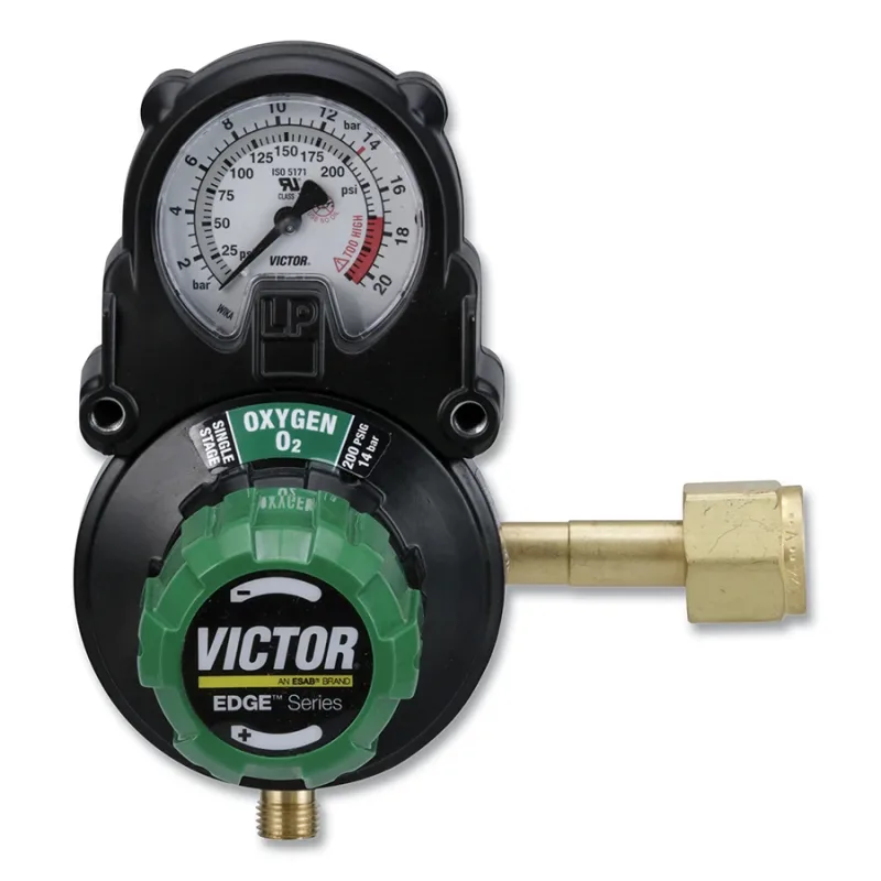 EDGE™ Series 2.0 Regulator, EST42, Oxygen, 0 to 800 psig Outlet, 80 psig Inlet, CGA 024