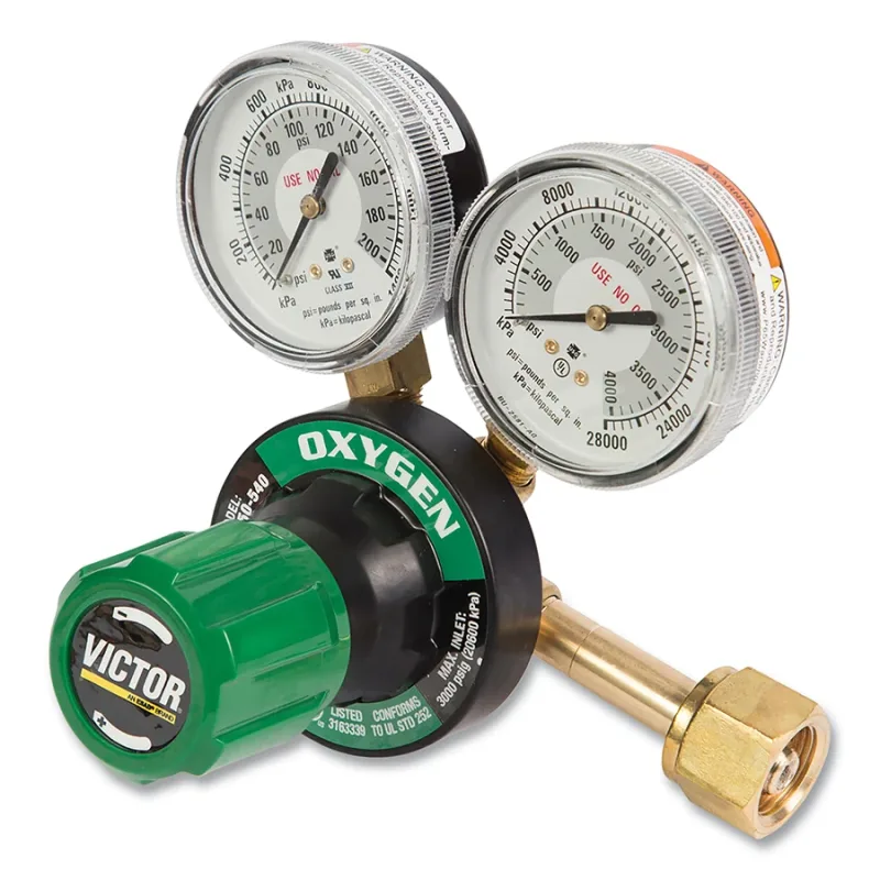 G350 Plus Single-Stage Regulator, Oxygen, 150 psig Outlet, 2000 psig Inlet, CGA 540