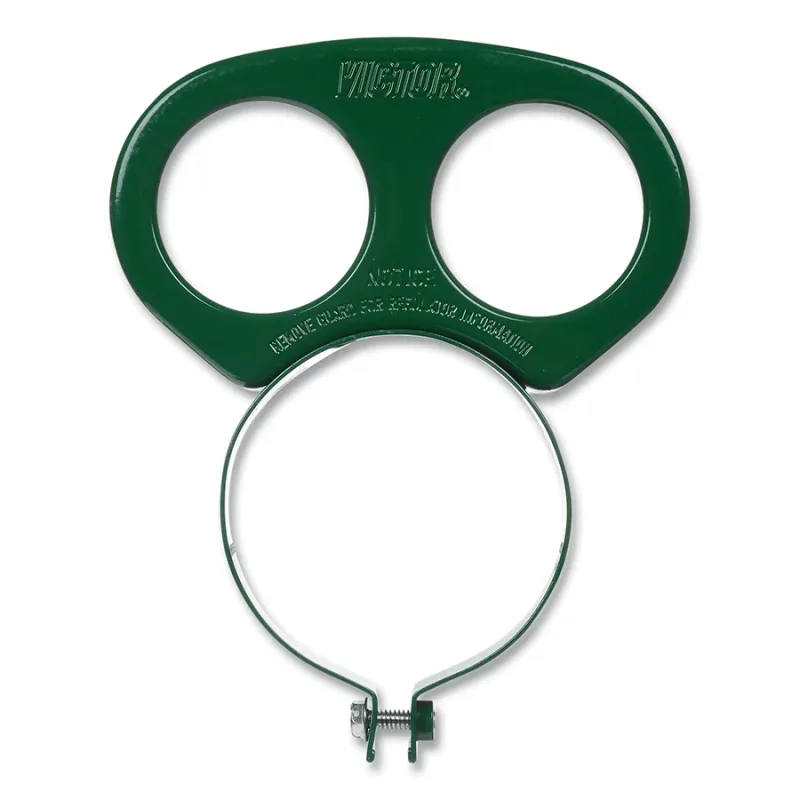 Regulator Gauge Guard, Oxygen, Steel, Green, for SR450 or VTS450