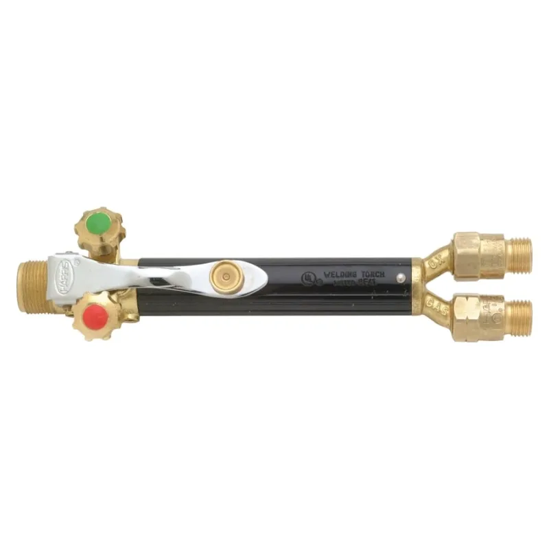 50-9 Medium-Duty Automatic Torch Handles, 3 in Cap., 8 in Long, Acetylene; MAPP