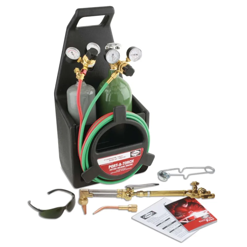 V-Series® Port-A-Torch® Deluxe Medium-Duty Outfit Kits with Cylinders