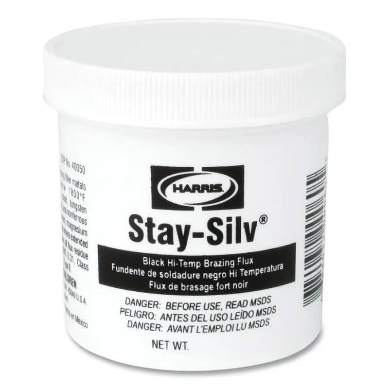 Stay-Silv® Brazing Flux, 5 lb Jar, Black