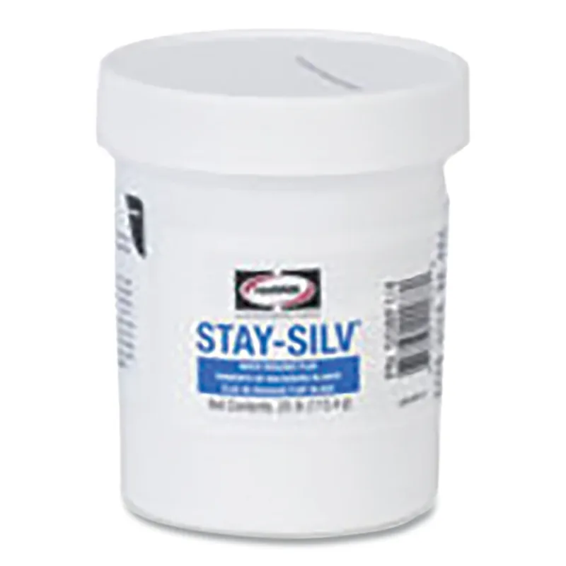 Stay-Silv® Brazing Flux, 1/4 lb Jar, White